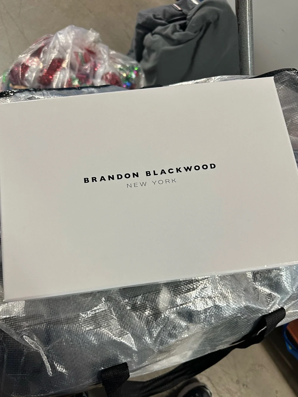 Brandon Blackwood Travel Pouch in Brown Leather